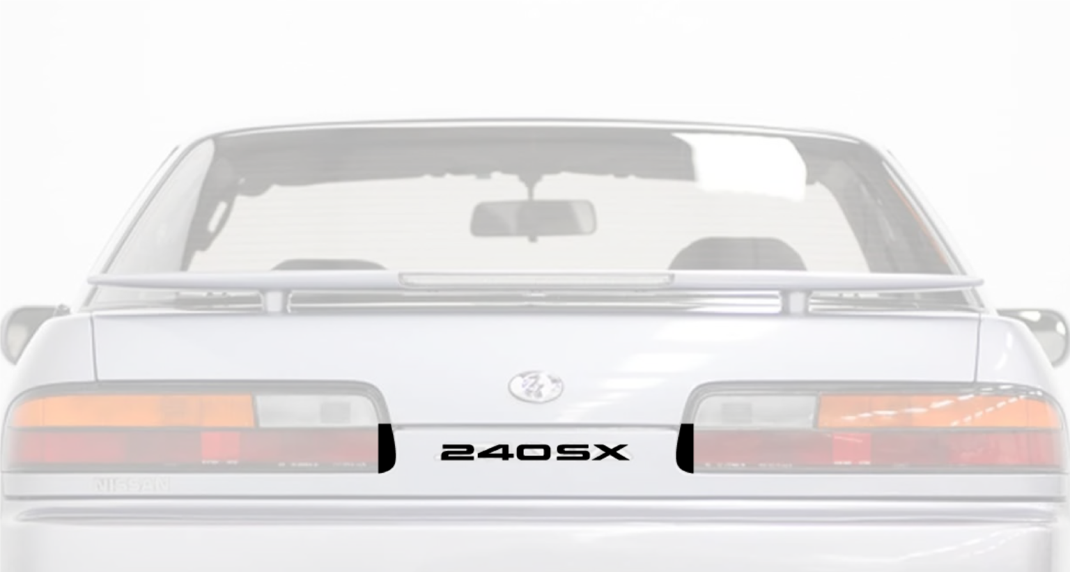 240SX Rear Coupe Emblem | RestoMod 忍者